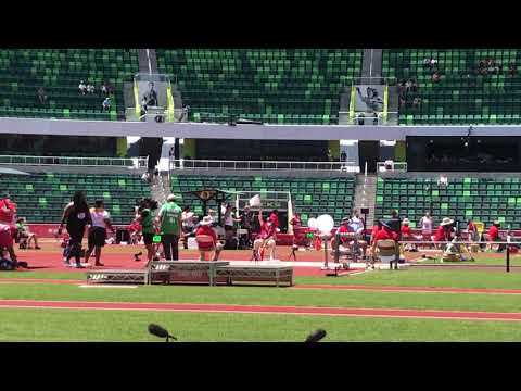 Raven Saunders LEADS 2021 U.S. Olympic Trials Shot Put with 62-10 ½ ft (19.16m)  in Qualifying Rd!!!