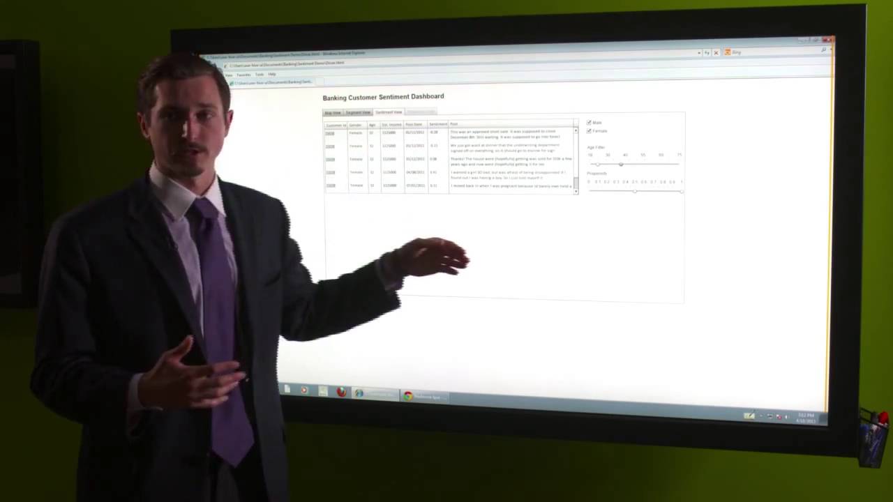 Banking Customer Sentiment Dashboard