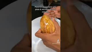 Microwave “Baked” Potato!