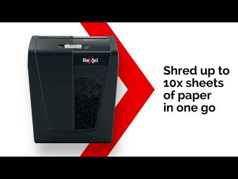 Video of the Rexel Secure X10 Personal Cross cut Shredder Shredder