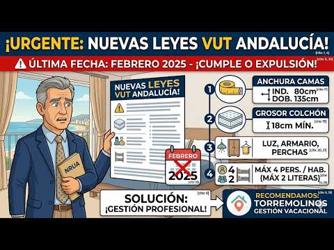 Medidas Legales Camas VUT Andalucía — Torremolinos Gestión Vacacional