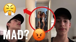 Johnny Orlando is MAD at Kenzie, Lauren, Nadia, Ruby &amp; Emily (Live) | April 15, 2018