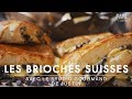 brioches suisse à  la crème pâtissière