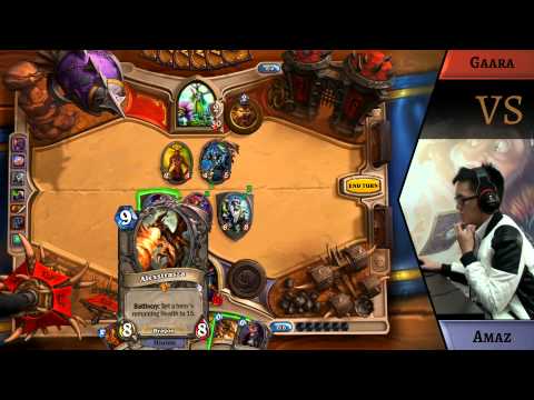 DHB 14 NESCAFE HearthStone - AMAZ vs  GAARA (semi-final)