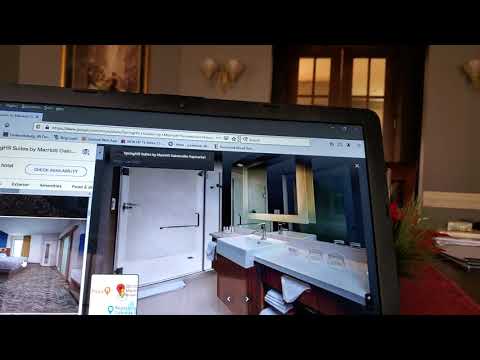 Hotel tour: Brand New Springhill suites by Marriott Gainesville Va.