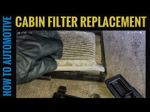 How to Replace the Cabin Filter on a 2002 Lexus RX300