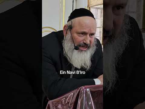 Ein Navi B'Iro. A person cannot be a prophet in his own city. #lechlecha #parashah #torah