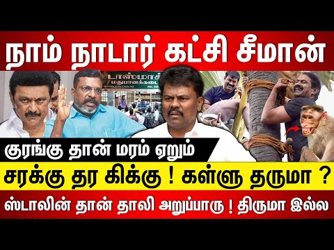 நாம் நாடார் கட்சி சீமான்..சரக்கு தர கிக்கு ! கள்ளு தருமா ? Sangathamizhan Interview | Seeman