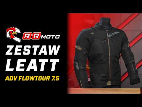 LEATT ADV FLOWTOUR 7.5 _ zestaw adventure na lato z HydraDri Max In&Out o parametrach 30k/30k