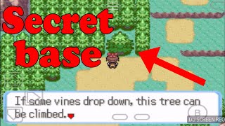 How to make a secret basement in pokemon sapphire/ruby/emerald