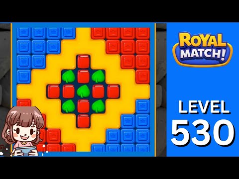 Royal Match Level 530 Gameplay Walkthrough (No Boosters)