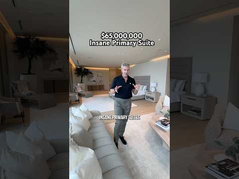 $65M Primary w/ 2 Closets & 2 Bathrooms  #luxury #realestate