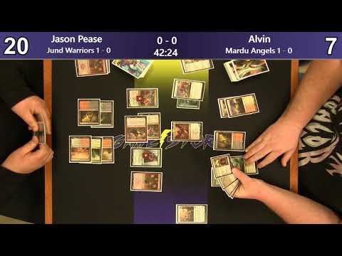 Jason Pease (Jund Warriors) vs Alvin (Mardu Angels)  - Friday Night Standard 4/26/19