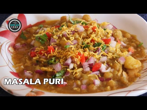 Masala Puri Recipe | Spicy Masala Puri | Chennai Street Style Chaat | Roadside Masala Puri