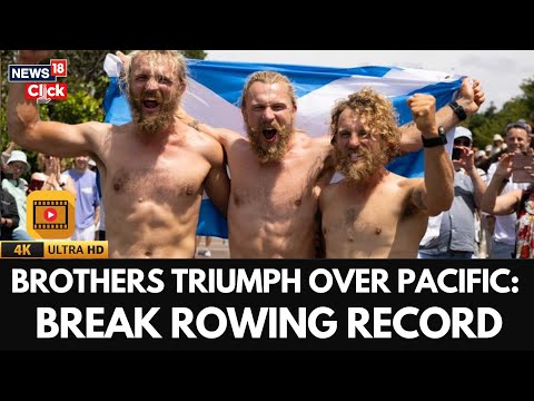 3 Scottish Brothers Set A Record For Fastest Row Across The Pacific | 9,000 Miles in 139 Days! |N18G