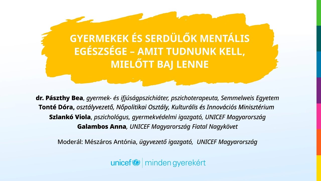 Gyermekek és serdülők mentális egészsége – Amit tudnunk kell, mielőtt baj lenne
