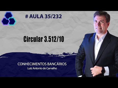 BANRISUL 2022 - AULA 35/232 - Circular 3.512/10