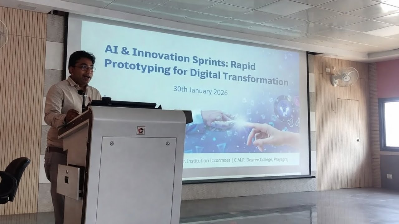 AI & Innovation Sprints: Rapid Prototyping for digital transformation on 30/01/2026