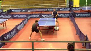 preview picture of video 'Tenis de Mesa Barinas, Final, Kiki (Bar) vs Simon Riera (LAR)'