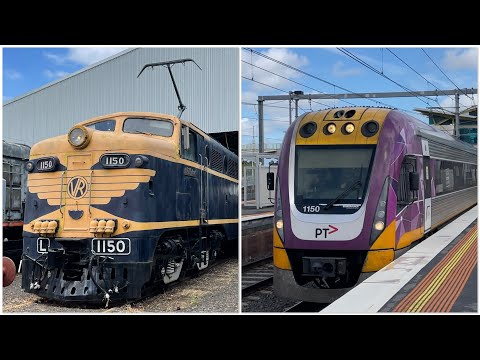 1150 on the Gippsland Line | Same number very different in so many ways | Decades of Difference