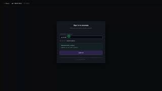 04. Username or email field