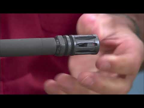 So installieren Sie einen AR-15-Kompensator. Präsentiert von Larry Potterfield von MidwayUSA