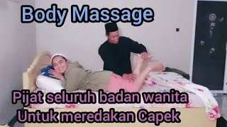 Download lagu Body Massage, Pijat seluruh badan wanita Untuk meredakan Capek mp3