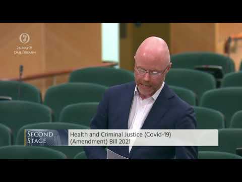 Health and Criminal Justice Covid-19 Amendment Bill 2021 Second Stage Debate Part 1 [2021 05 26]