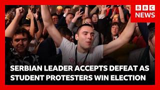 Serbia’s leader Aleksandar Vučić toppled from power by student-led mass protest movement | BBC News