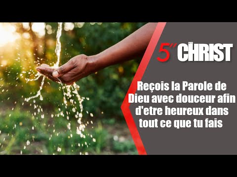 5MINUTES POUR CHRIST ! REÇOIS LA PAROLE DE DIEU AVEC DOUCEUR 🌻Partie3-fin*: POUR ÊTRE HEUREUX
