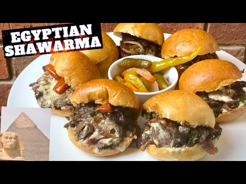 Egyptian Style Beef Shawarma Sandwich Recipe at the Comfort of Your Home