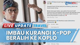 Hadiri Festival Keuken di Bandung, Sandiaga Uno Imbau Kurangi Drakor, Beralih ke Drasun dan Koplo