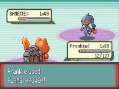 Pokémon Emerald - Fire Mono - E4 Phoebe Battle
