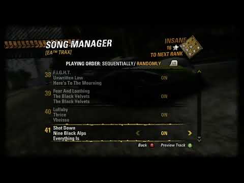 41 - Nine Black Alps - Shot Down (Burnout Revenge)