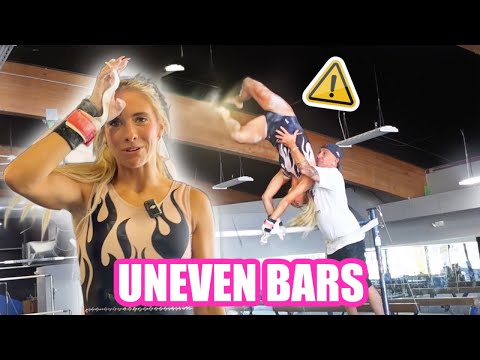 THIS COACH caught me MID-CRASH. *gymnastics