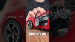 Volvo S60 1:18 Scale ASMR | Satisfying Diecast Unboxing & Details #shorts