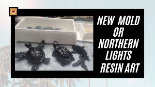 Resin Pouring Into Molds OR Northern Lights on Resin Animals | Resin Art | | Resin Molds