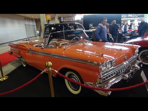 1959 Ford Galaxie Skyliner Retractable Hardtop - Exterior + Interior - Retro Classics Stuttgart 2017
