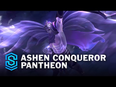 Ashen Conqueror Pantheon Wild Rift Skin Spotlight