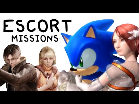 Escort Missions in Video Games