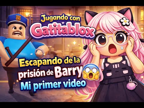 Escapando de la prisión de Barry 😱   Mi primer video