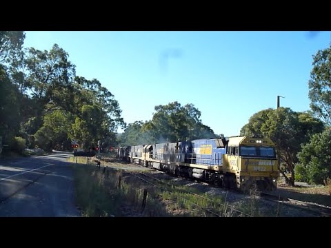 Freight Trains in the Adelaide Hills