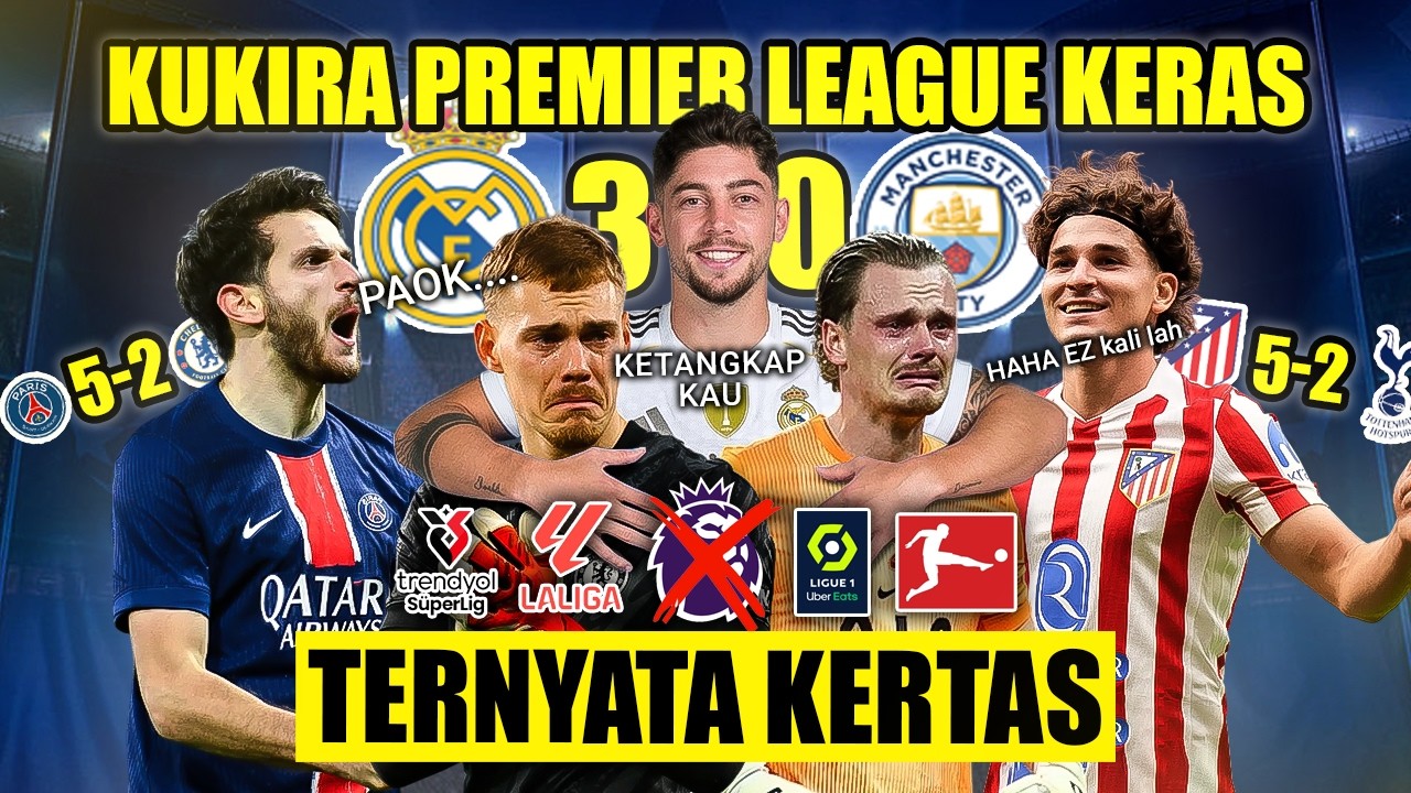 16 BESAR UCL LEG 1: VALVERDE HATTRICK, ARSENAL BARCA IMBANG, KIPER TOTTENHAM & CHELSEA MELAWAK WKWK