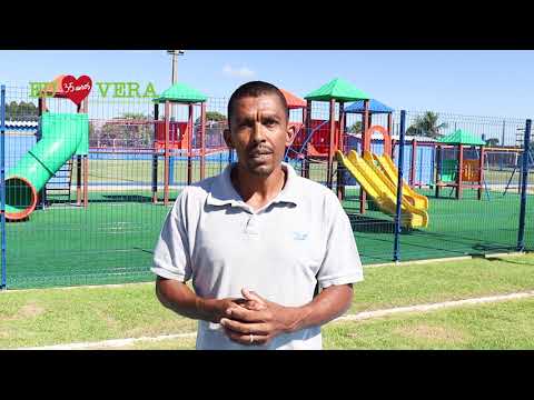 Parabéns Vera. Mensagem do Vice-Prefeito de Vera Marcelo Alves da Costa. #amoviveraqui #vera35anos.