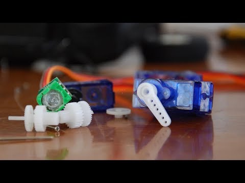 360 Degree Servo Mod Continuous Rotation