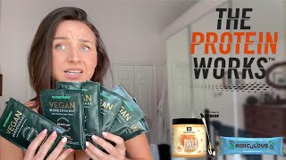MY *Honest* THE PROTEIN WORKS REVIEW // VEGAN PROTEIN, PROTEIN BARS & SURPRISE // Discount code!!