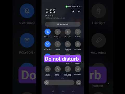 do not disturb mode kya hai | not disturb mode kaise kam karta hai