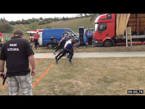 SDH Čikov v Heroticích 26.8.2018 - 2.místo - 16,77 (LP 16,44)