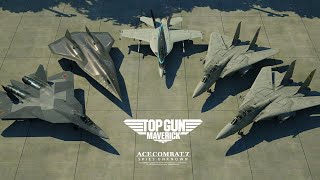 Watch and explore about ACE COMBAT™ 7: SKIES UNKNOWN - TOP GUN: Maverick Edition