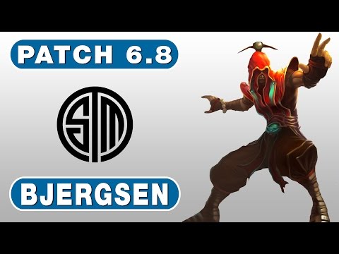 117. TSM Bjergsen - Lee Sin vs Sion - Top - April 21st, 2016 - Season 6 - Patch 6.8